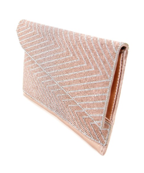 Rhinestone Envelope Clutch