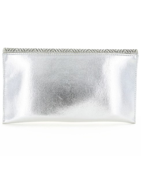 Women Rhinestone Crystal Envelope Clutch Bag