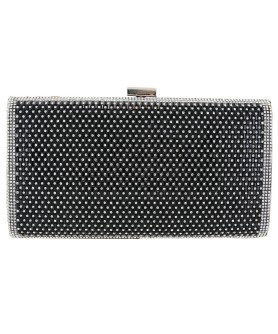 Crystal-Embellished Evening Clutch