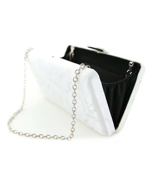 Marble Printed Clutch