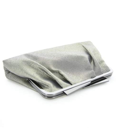 Bow Top Glitter Metallic Clutch/Evening Bag