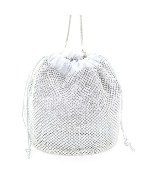 Rhinestone Drawstring Bucket Bag Rhinestone Drawstring Bucket Bag