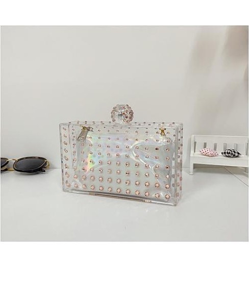 Evening Bag White